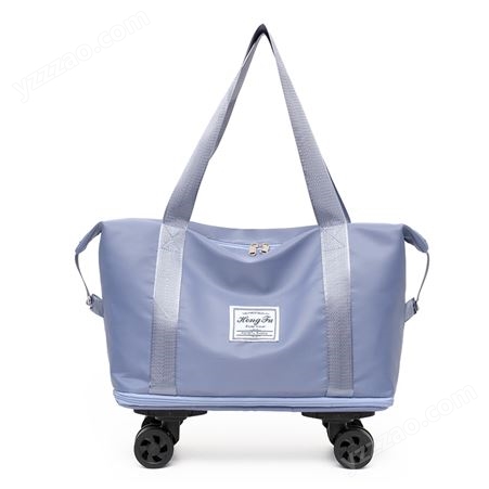 大容量旅行包可扩展带轮子手提袋出差旅游收纳袋滑轮行李包